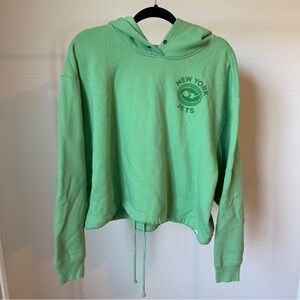 Women’s Green New York Jets Pullover Hoodie